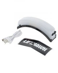 Lifehawk Led Hard Hat Light w/ 8X Colours & Usb-C Rechargble