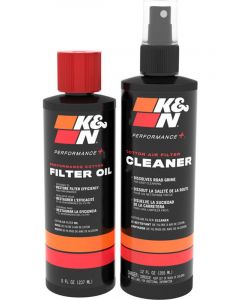 K&N Air Filter Recharger, Cleaner + Squeeze Oil Service Kit [Red