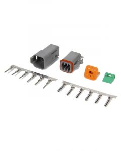MSD Electrical Wiring Connector Deutsch 16-Gauge/6-Pin