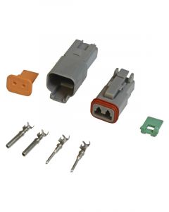 MSD Electrical Wiring Connector Deutsch 16-Gauge/2-Pin