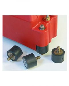 MSD Ignition Box Mounts Vibration Mounts Black Rubber Set Of 4
