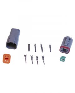 MSD Electrical Wiring Connector Deutsch 16-Gauge/4-Pin