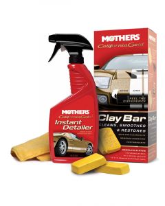Mothers Finish Polish Clay Bar Clay Bar / Cloth / Detailer Kit