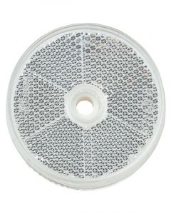 Narva Clear Retro Reflector 60mm Dia With Central Fixing Hole