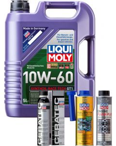 Liqui Moly Synthoil Race Tech GT1 10W-60 5L + Platinum Service Kit