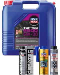 Liqui Moly Top Tec 4500 5W-30 20L + Platinum Service Kit