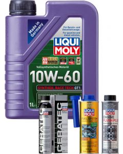Liqui Moly Synthoil Race Tech GT1 10W-60 1L + Platinum Service Kit