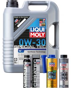 Liqui Moly Special Tec V 0W-30 5L + Platinum Service Kit