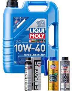 Liqui Moly Super Leichtlauf 10W-40 5L + Platinum Service Kit