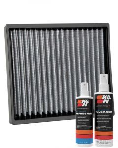 K&N Cabin Air Filter VF8004 + Recharge Kit