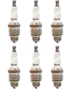 6 x Denso Nickel Spark Plugs W24FSR-U10
