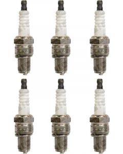 6 x Denso Nickel Spark Plugs W24ESR-V