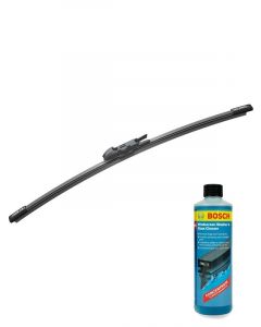 Bosch Rear Wiper Blade 330mm + Windshield Washer Fluid