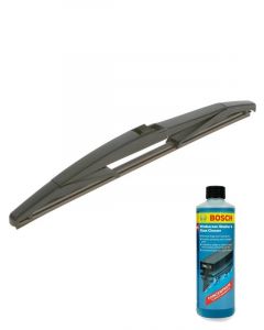 Bosch Rear Wiper Blade 300mm + Windshield Washer Fluid