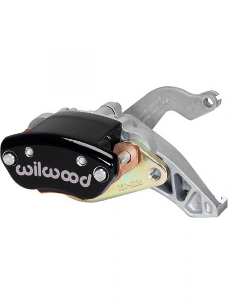 Wilwood Engineering MC4 Brake Caliper Driver Side Mechanical Aluminum - Black Anodize main image 1