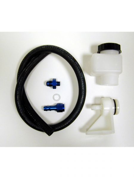 Wilwood Compact Remote Master Cylinder Reservoir | - 4 oz Aluminum Gray (260-16391) main image 1