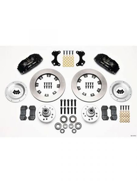 Wilwood Caliper-Forged Dynapro 6 5.25in Mount-R/H 1.62/1.38in/1.38in Pistons .38in Disc main image 0