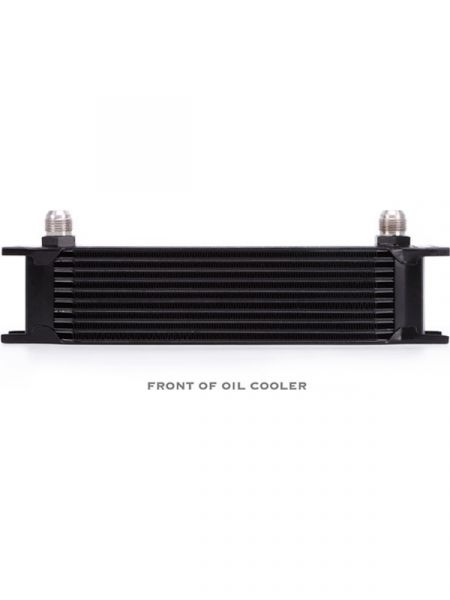Mishimoto Universal 10 Row Oil Cooler - Black