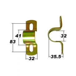 SuperPro Sway Bar Steel Mount Bracket