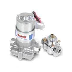 Holley Blue 110 GPH Electric Fuel Pump with Regulator