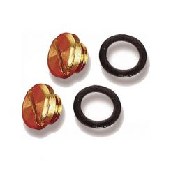 Holley Float Level Plugs Brass Holley/Barry Grant Claw Carburettor Pair