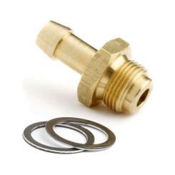 Holley Fitting Fuel Bowl 9/16-24" Thread to 5/16" Inlet Brass Gold