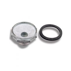 Holley Block-Off Plug, with Gasket forPower Valves 1/2-28"