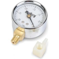 Holley Gauge, Vacuum, 0-30" Hg, 2", Analog, Mechanical