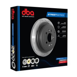 DBA T2 Slotted Disc Brake Rotor (Single) 253mm