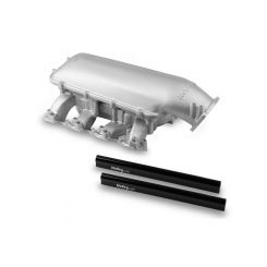 Holley Intake Manifold EFI LS Mid-Rise Multi-port Raw Chevy L92 LS3