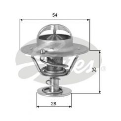 Gates Thermostat + Gaskets & Seals