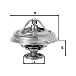 Gates Thermostat + Gaskets & Seals