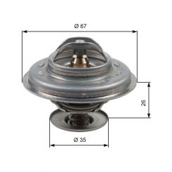 Gates Thermostat + Gaskets & Seals