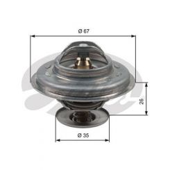 Gates Thermostat + Gaskets & Seals