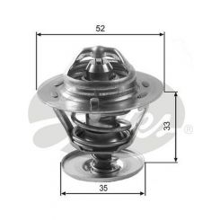 Gates Thermostat + Gaskets & Seals