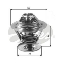 Gates Thermostat + Gaskets & Seals