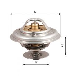 Gates Thermostat + Gaskets & Seals