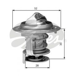 Gates Thermostat + Gaskets & Seals