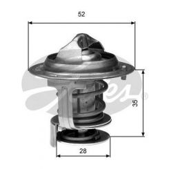 Gates Thermostat + Gaskets & Seals