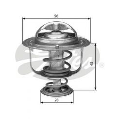 Gates Thermostat + Gaskets & Seals
