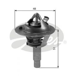 Gates Thermostat + Gaskets & Seals