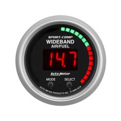 Auto Meter 2-1/16" Wideband Pro+ Air/Fuel Ratio 6:1-20:1 AFR Sport-Comp