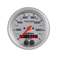 Auto Meter Ultra Lite Series GPS  Speedometer  3-3/8" In-Dash 0-140MPH