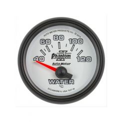 Auto Meter 2-1/16" Water Temp, 40-120 C, Air-Core, Phantom II