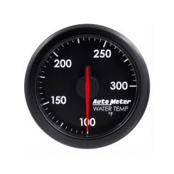 Auto Meter 2-1/16" Water Temp, 100-300`F, Air-Core, Airdrive, Black