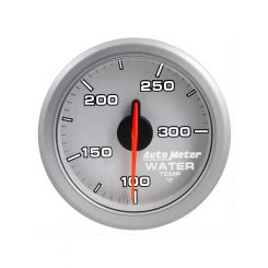 Auto Meter 2-1/16" Water Temp, 100-300`F, Air-Core, Airdrive, Silver