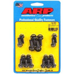 ARP Oil Pan Bolt 12PT SB Chev With 1-Piece Rubber Pan Gasket Black