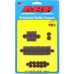 ARP Oil Pan Stud 12PT Nut SB Chev w/ Standard 2pc Pan Gasket Black