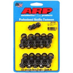ARP Oil Pan Bolt Hex Head BB Chev w/ Standard 2pc Style Gasket Black