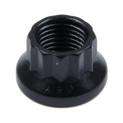 ARP Nut 12PT 12x1.25 Thread 14mm Socket Chromoly Black 1pc